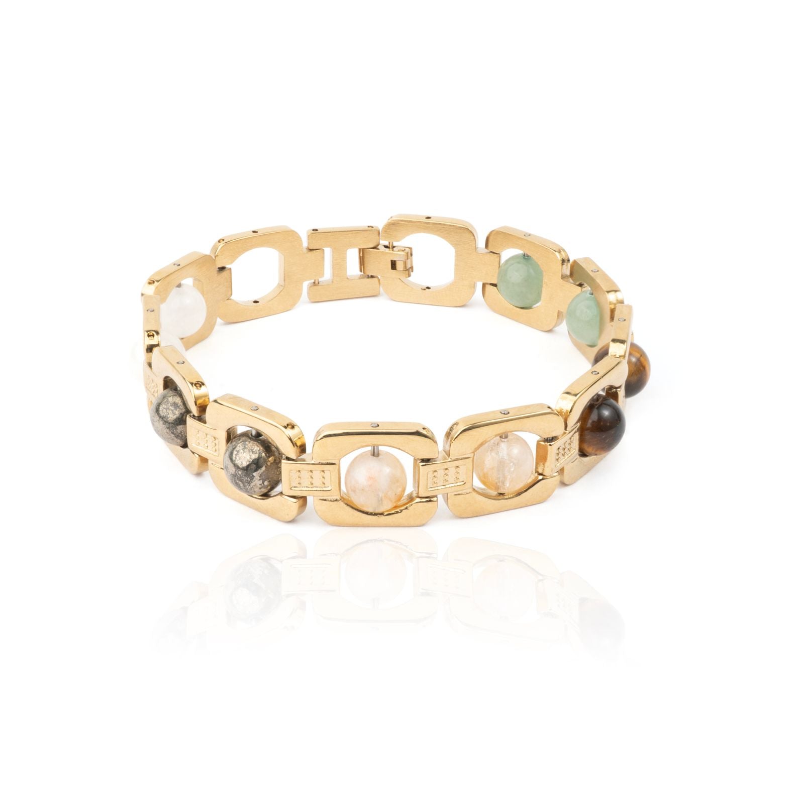 GOLD PLATED DHANYOG BRACELET(LAB TESTED)