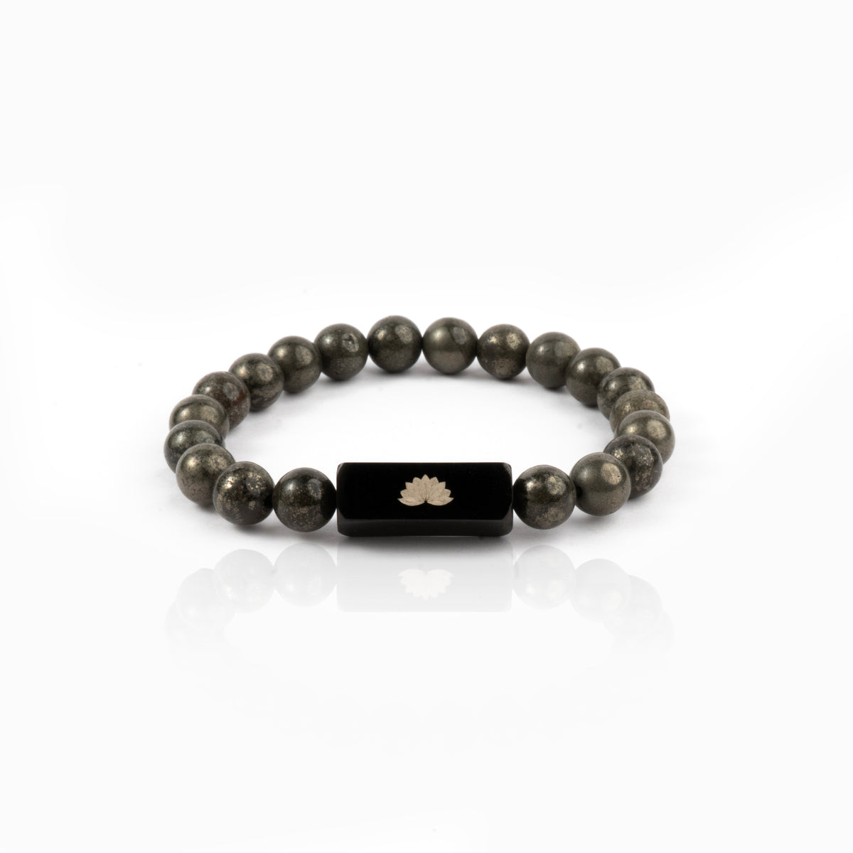 Verdant Fortune Pyrite Bracelet
