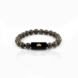 Verdant Fortune Pyrite Bracelet