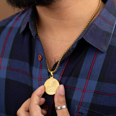 Maa Halo — Round Gold