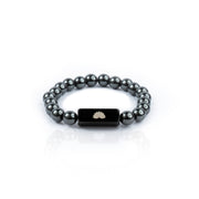 Silver Hematite Bracelet