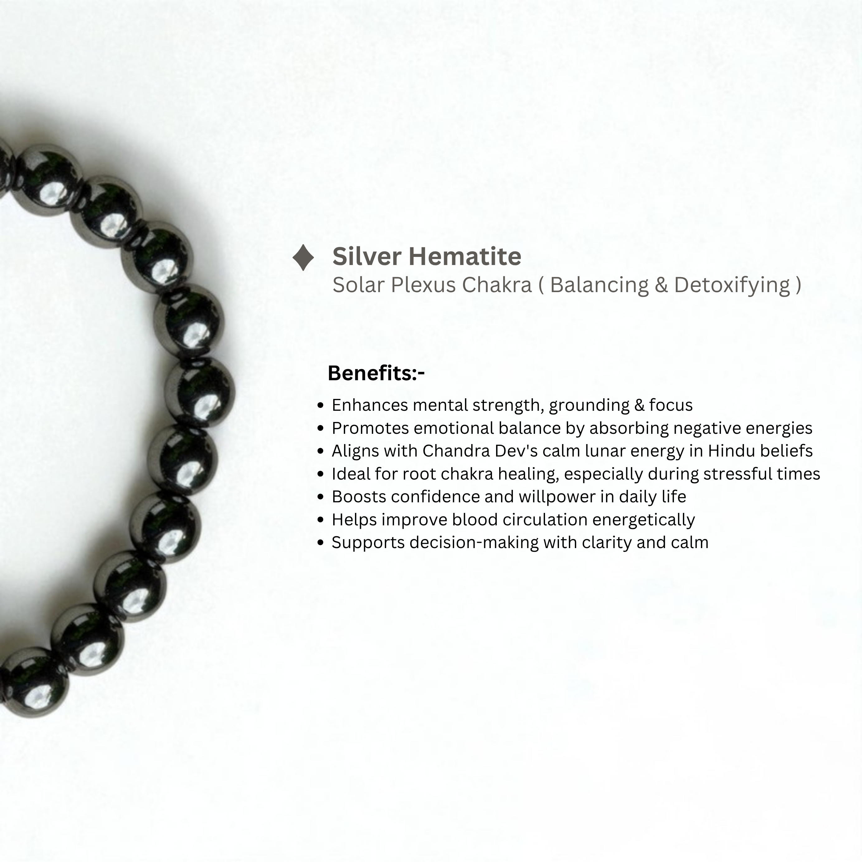 Grounded Focus — Hematite