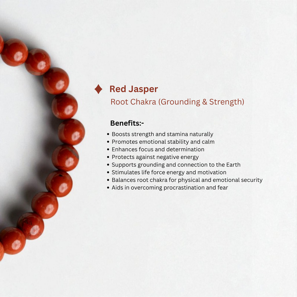 Red Jasper Bracelet
