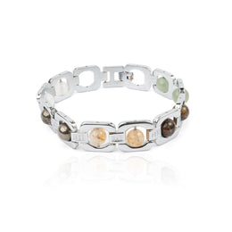 SILVER PLATED DHANYOG BRACELET(LAB TESTED)