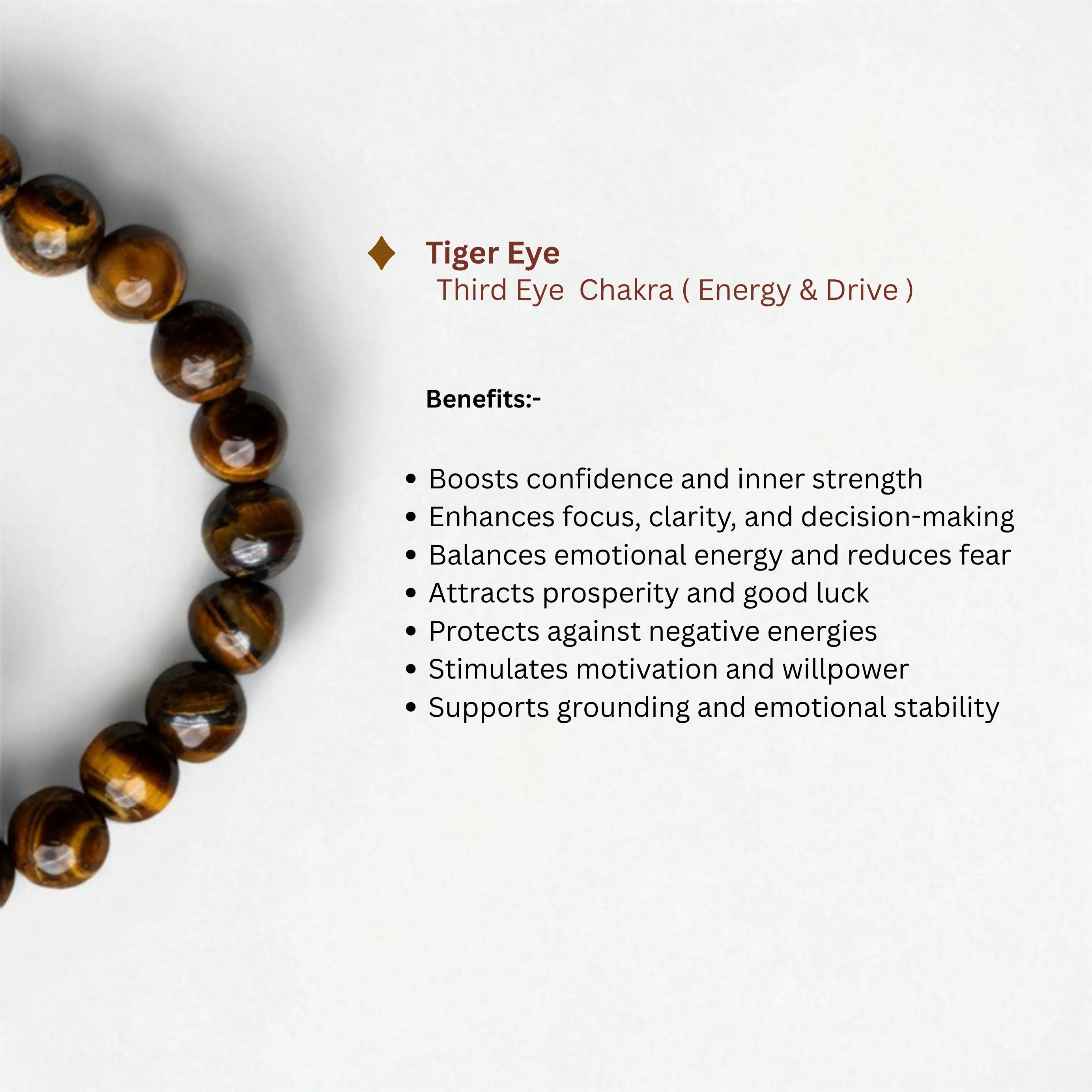 Grounded Gold — Tiger Eye