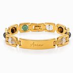 Curve Stone Rakhi - Personalized Edition
