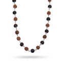 Silver Plated Rudraksha Karungali Mala