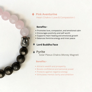 RosePyrite Bracelet