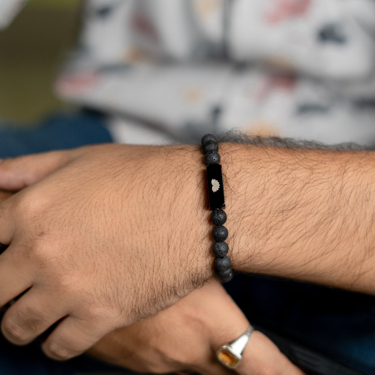 Ignis Lava Stone Bracelet