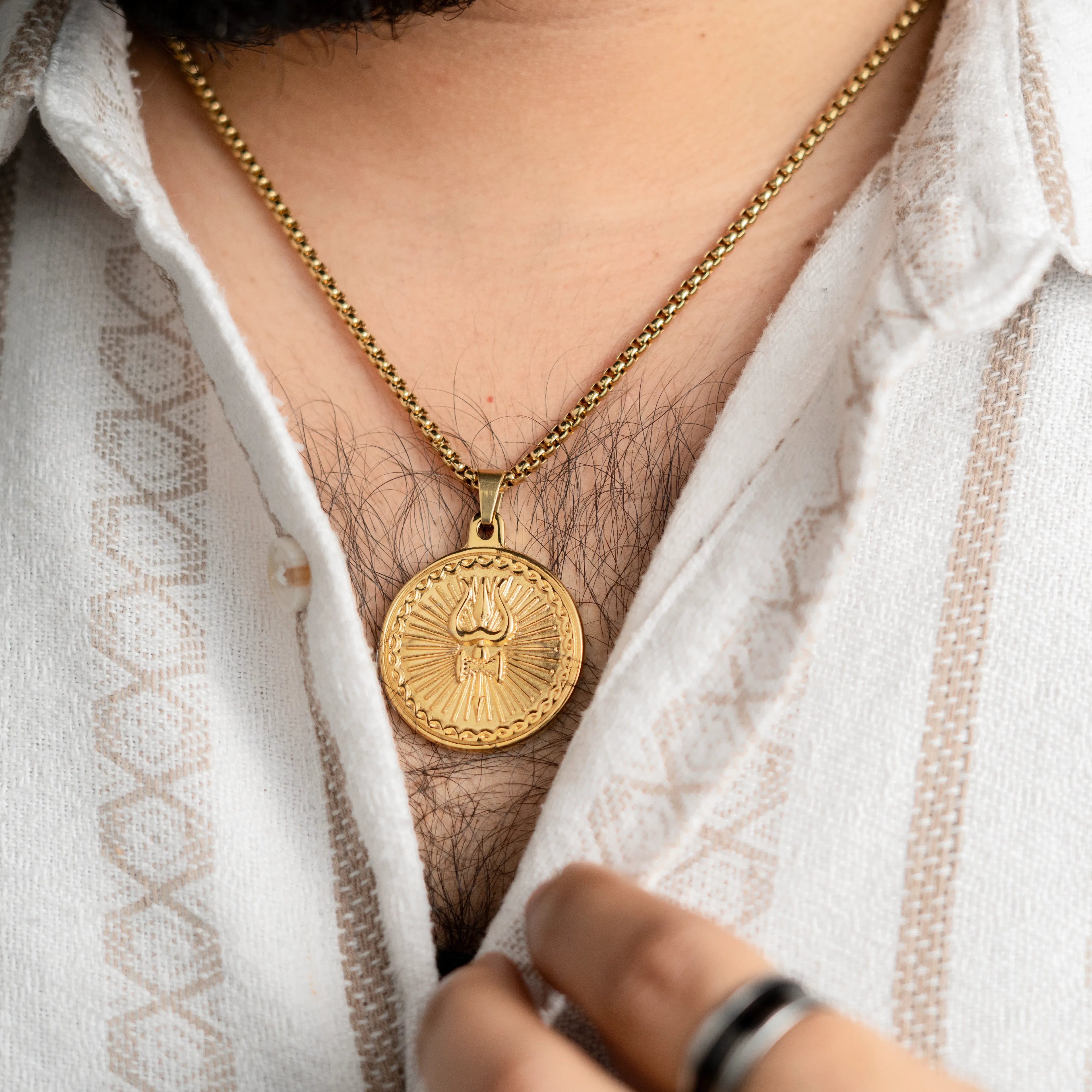 Trishul Orbit — Premium Gold