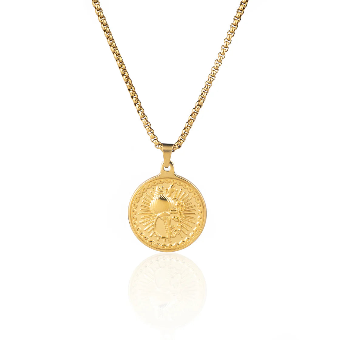 Gold Plated Hanuman Necklace