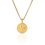 Gold Plated Hanuman Necklace