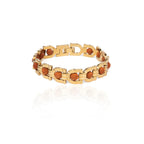 Gold Plated Rudraksha Bracelet