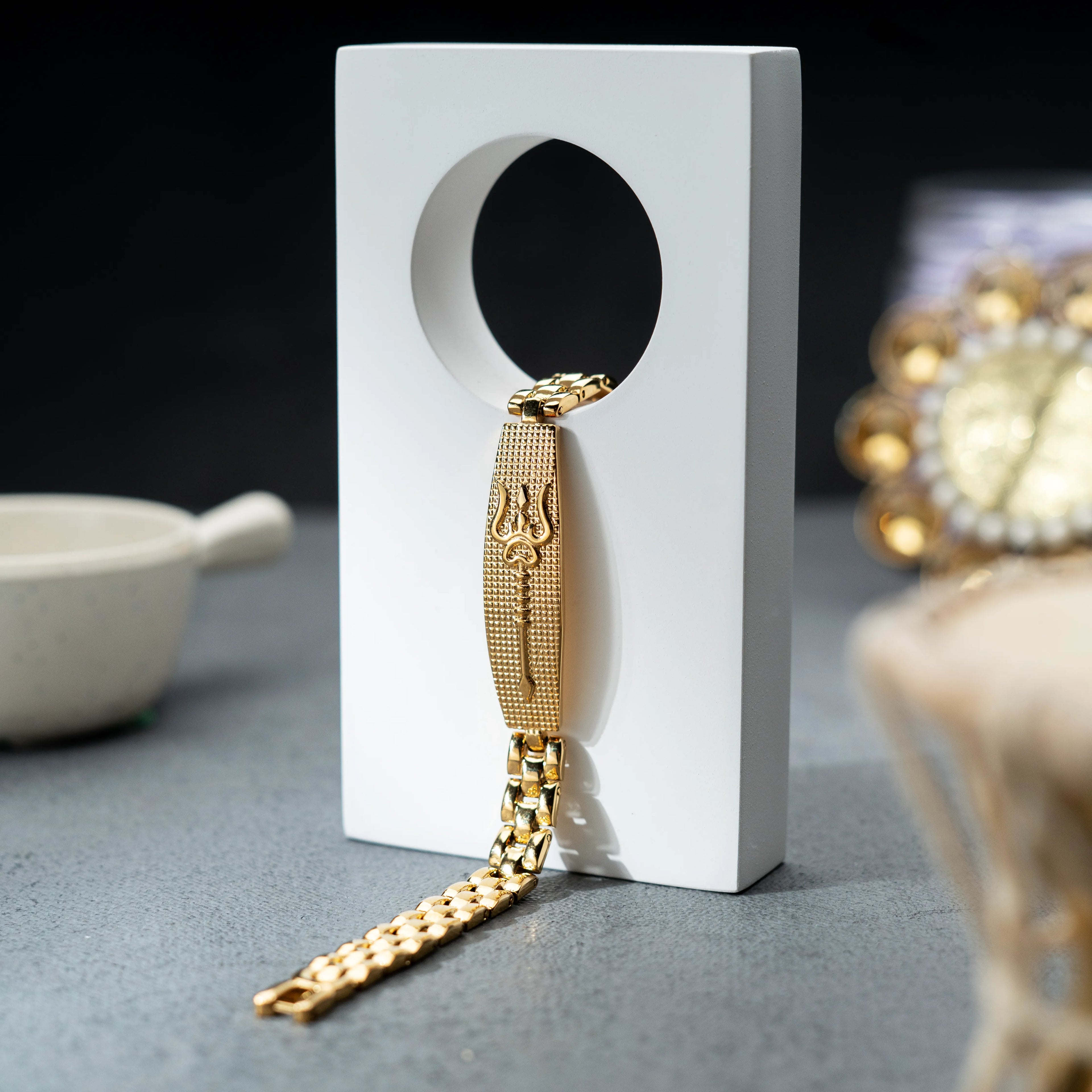 Trident Kada — Gold