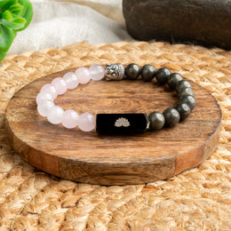 RosePyrite Bracelet