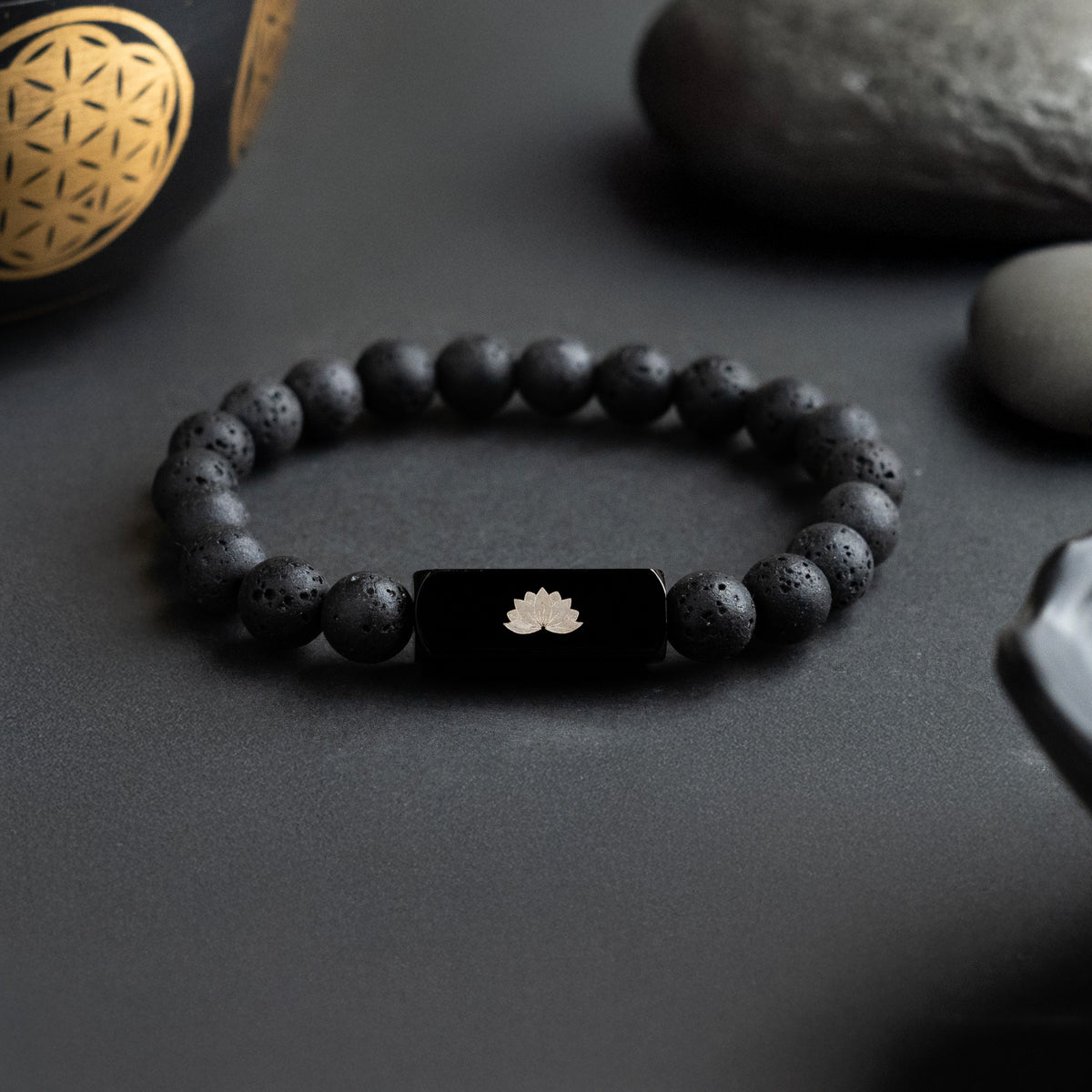 Ignis Lava Stone Bracelet