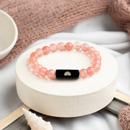Solace Rose Quartz Bracelet