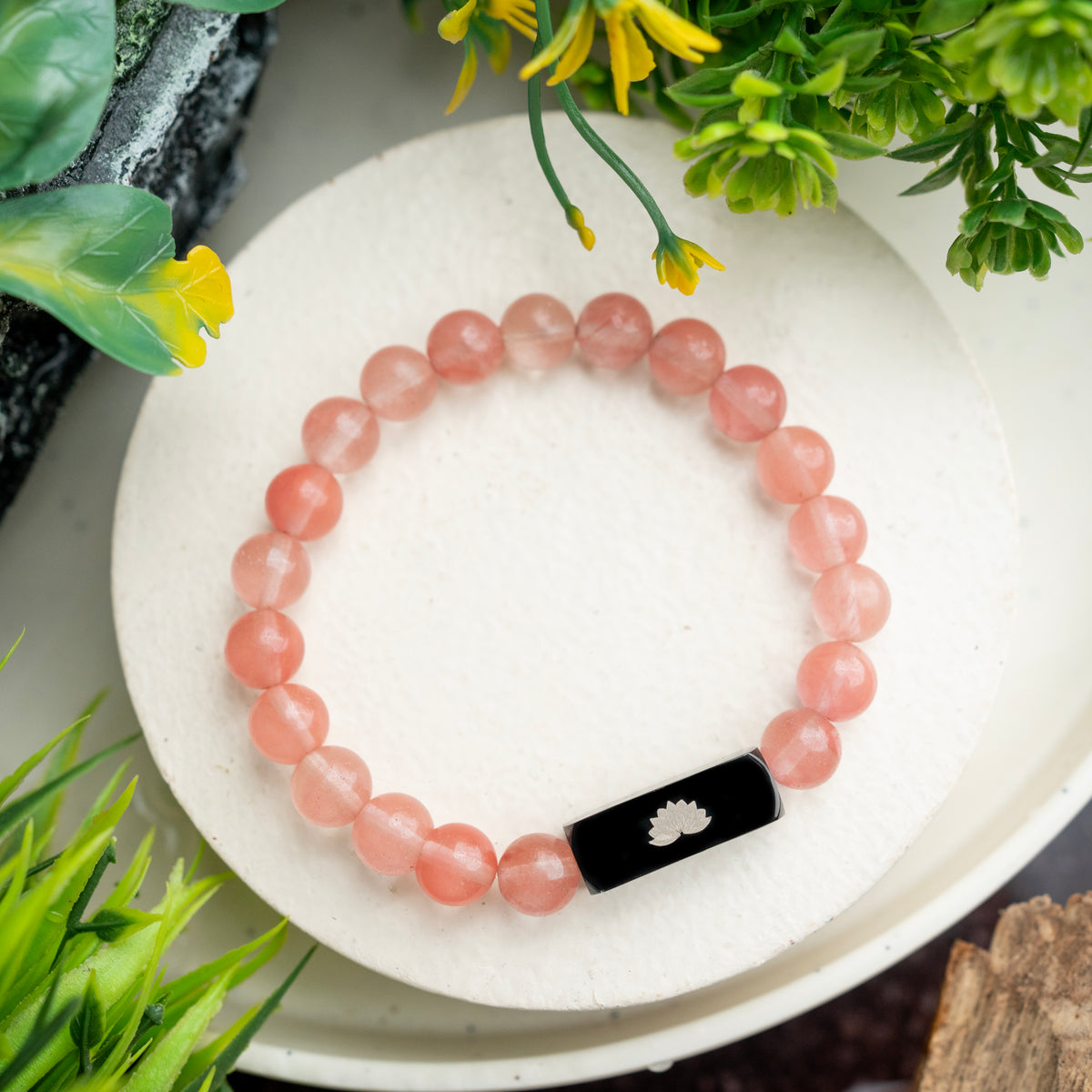 Solace Rose Quartz Bracelet