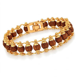 RUDRAKSH CHAIN LINK BRACELET