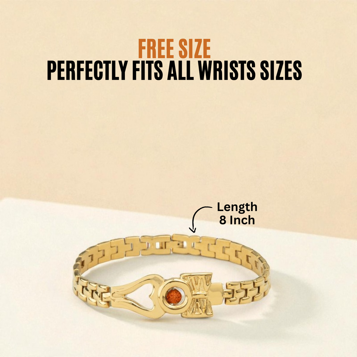 Lord Shiva Rudraksha Kada