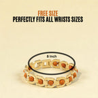 Gold Plated Rudraksha Bracelet