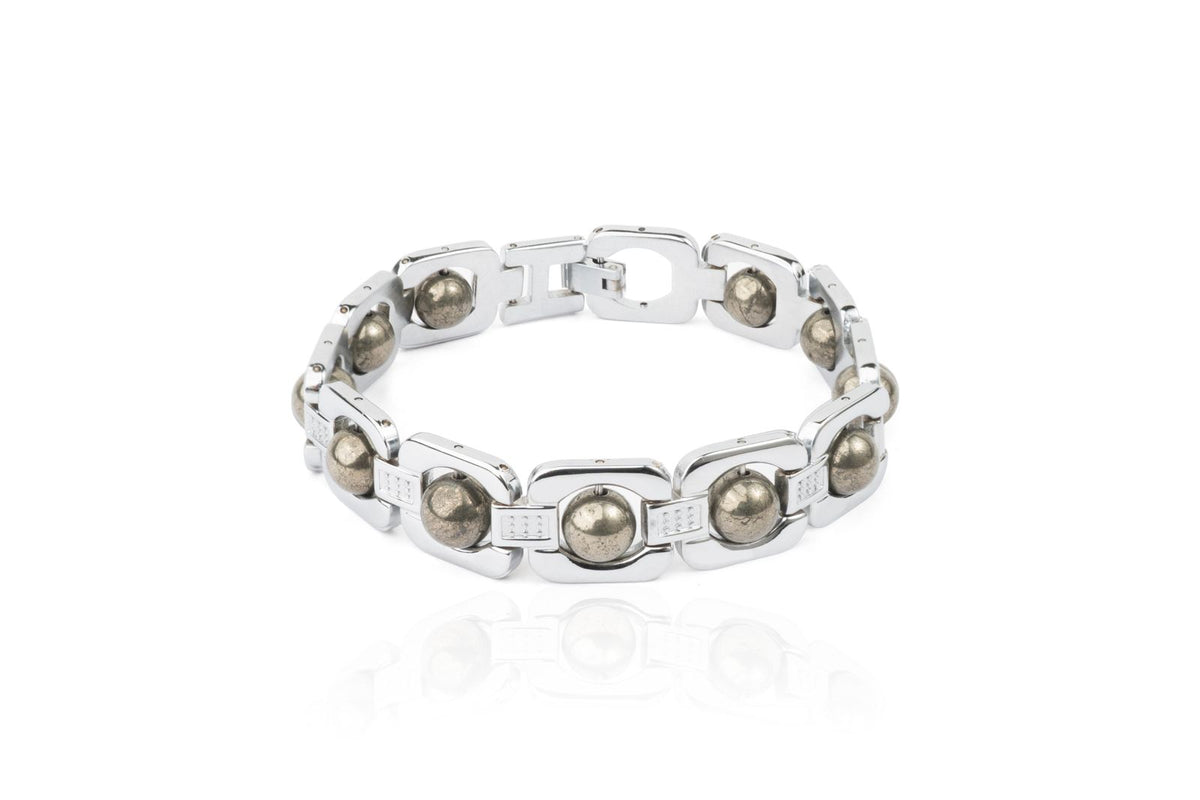 METAL PYRITE BRACELET (LAB TESTED)